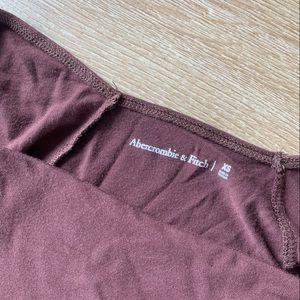 Abercrombie XS cowl neck long-sleeve bodysuit - make an offer :)